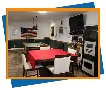 Sunset RV Park Snacks and TV